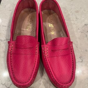 Safari club positano Fuchsia Leather Loafers
Italian